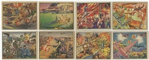 1938 R69 Gum, Inc. "Horrors of War" Collection (88 Different) 